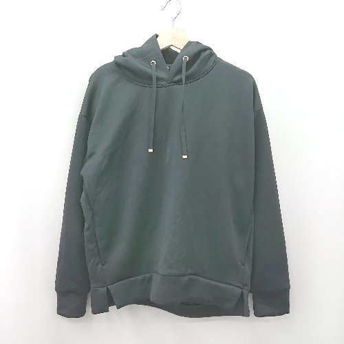 ◇ ⊇ GLOBAL WORK グローバルワーク 無地 長袖 プルオーバーパーカー サイズF ブラック系 レディース E 【中古】 ◇ ⊇ GLOBAL WORK グローバルワーク 無地 長袖 プルオーバーパーカー サイズF ブラック系 レディース E 【中古】