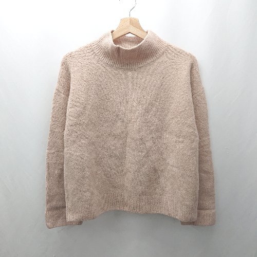 ◇ ⊇ Couture brooch クチュールブローチ 長袖 ハイゲージニット サイズ38 ベージュ系 レディース E 【..