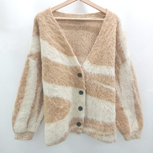 andrea&co. アンドレアアンドコー　ツイードファージャケット andrea&co. アンドレアアンドコー ツイードファージャケット