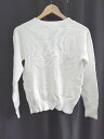 ◇ ⊇ A day in the life UNITED ARROWS アデイインザライフ 長袖 プルオーバー ニット 表記なし ホワイト レディース E 【中古】