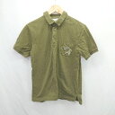 ◇ ⊂ Arnold Palmer アーノルド パーマー 綿100% 半袖 ポロシャツ サイズ3 カーキ メンズ E 【中古】(4)