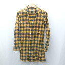 ◇ Θ URBAN RESEARCH アーバンリサーチ 柄入り 長袖 長袖シャツ サイズF オレンジ系 レディース メンズ E 【中古】