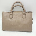 ◇ Θ◎ NATURAL BEAUTY BASIC 2way ハンドバッグ ベージュ系 レディース E 【中古】