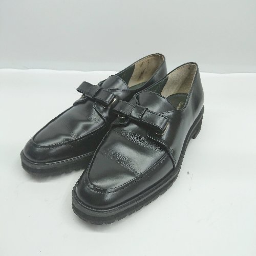 ◇ Θ Odette e Odile オデット エ オディール UNITED ARROWS ローファー シューズ サイズ22.5 ブラック..