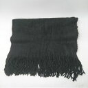 ◇ ⊇ Ray BEAMS レイ ビームス マフラー 表記なし ブラック レディース E 【中古】