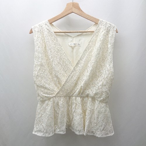 ◇ Θ MOUSSY マウジー 無地 ノースリ