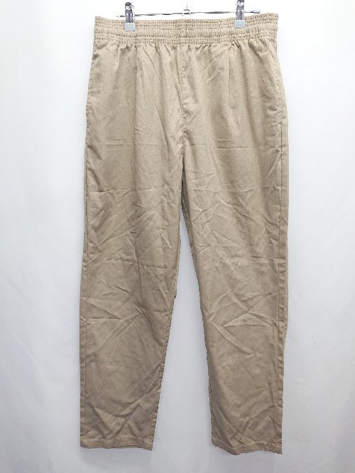 ◇ Θ Dickies ディッキーズ シェフパンツ ワークパンツ サイズL ベージュ メンズ E 【中古】