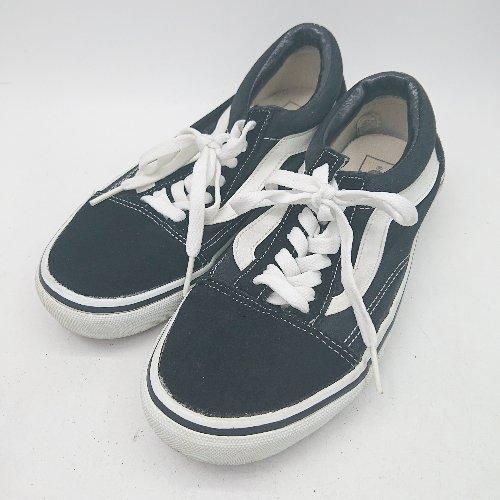 ◇ Θ VANS ヴァンズ ローカットスニーカーシューズ サイズ36 ブラック系 レディース E 【中古】
