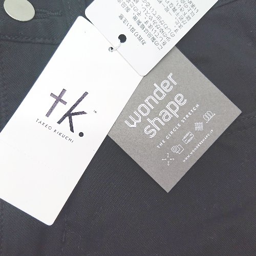 ◇ Θ　TAKEO KIKUCHI tk スキニーフィット パンツ サイズS ブラック系 メンズ E 【中古】