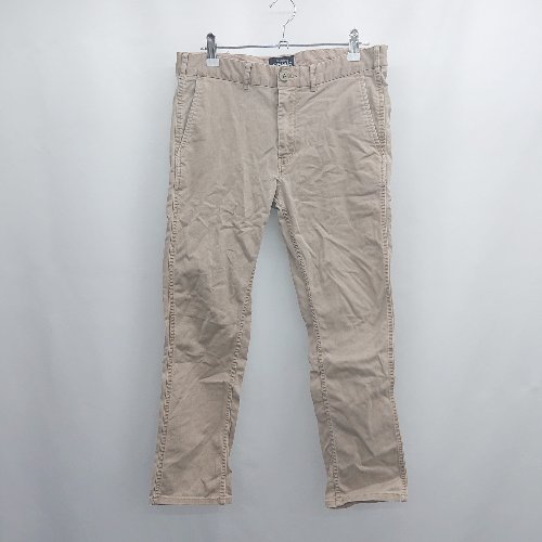 ◇ Θ BEAMS ビームス 無地チノパンツ サイズM ベージュ系 レディース E 【中古】 ◇ Θ BEAMS ビームス 無地チノパンツ サイズM ベージュ系 レディース E 【中古】