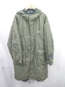 ◇ ⊇ GU×UNDERCOVER 無地 長袖 ダウンジャケット サイズXL ダークグリーン系 レディース E 【中古】