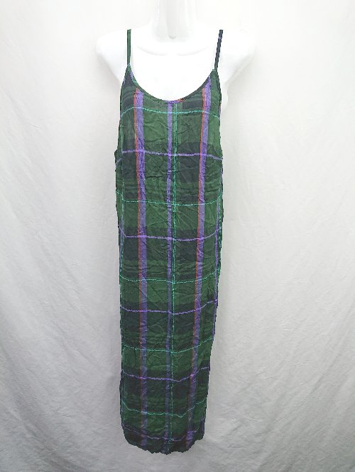 ◇ ⊂ SLY スライ 配色 ノースリーブ 膝下丈 ワンピース サイズF マルチカラー レディース E 【中古】