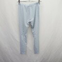 ◇ Θ mont-bell モンベル ライトレールタイツ 登山 レギンス トレンカ サイズS ライトブルー レディース E 【中古】