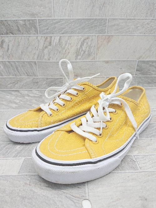 ◇ Θ VANS ヴァンズ スニーカー シューズ サイズ25.0cm イエロー レディース E 【中古】