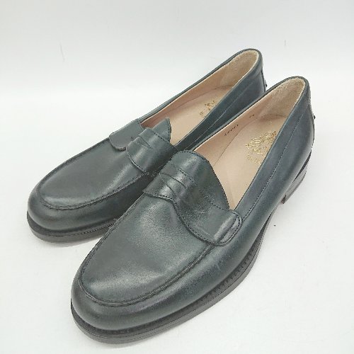 ◇ Θ Mr Hare ミスターヘア ローファー サイズ24 ブラック系 レディース E 【中古】