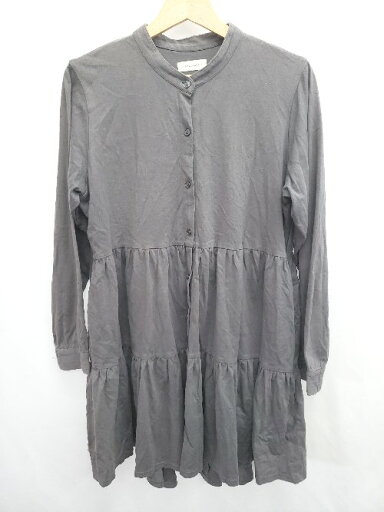 ◇ ⊂ Moredde 長袖 チュニック サイズM チャコールグレー系 レディース E 【中古】 ◇ ⊂ Moredde 長袖 チュニック サイズM チャコールグレー系 レディース E 【中古】