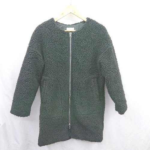 ◇ ⊇ BEAUTY & YOUTH ビューティアンドユース UNITED ARROWS 長袖 ボアコート サイズS ブラック系 レディース E 【中古】