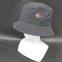 ◇ Θ NIKO AND… ニコアンド FRUIT OF THE LOOM. バゲットハット ブラック系 サイズ表記なし レディース E 【中古】