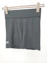 ◇ ◎ ●未使用● Θ φ UNDER ARMOUR コンプレッション ミッドライズ ミディ スパッツ サイズM ブラック メンズ E 【中古】