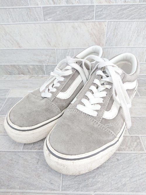 ◇ Θ VANS ヴァンズ 厚底 スニーカー サイズ23.0cm グレー系 レディース E 【中古】