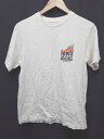 ◇ ⊂ Levi's リーバイス バックプリント 半袖 オーバーサイズTシャツ サイズXS ベージュ系 レディース メンズ E 【中古】