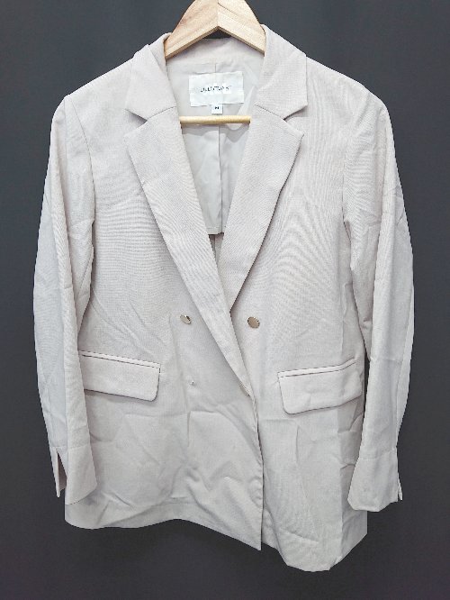 ◇ Θ JILL STUART ジル スチュアート 長袖 ジャケット サイズM ライトグレー系 レディース メンズ E 【中古】