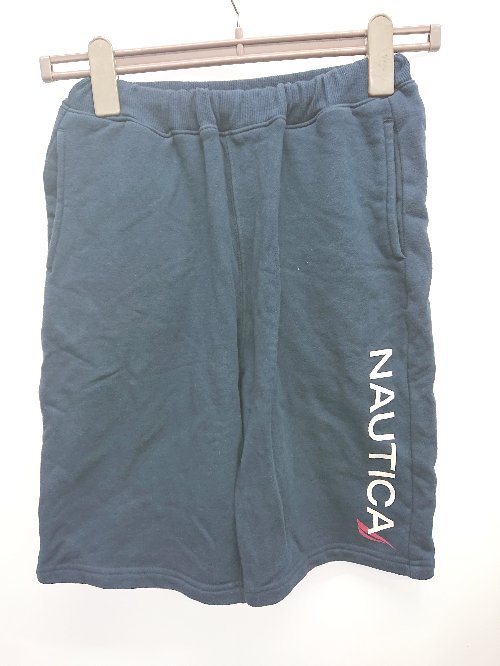 ◇ ⊂ NAUTICA ノーティカ キッズ 子供服 スウェット ハーフパンツ サイズ150 ネイビー 男の子 E 【中古】