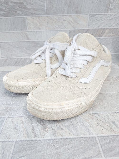 ◇ Θ VANS ヴァンズ ローカット スニーカー シューズ サイズ23.5cm ベージュ系 レディース E 【中古】