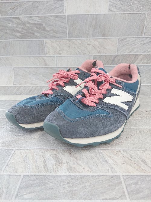 ◇ Θ New Balance ニューバランス スニーカー サイズ24.5cm ネイビー系 レディース E 【中古】