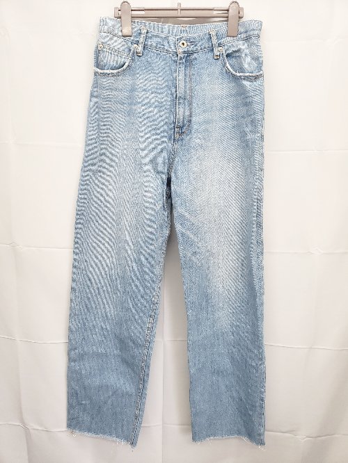◇ Θ URBAN RESEARCH アーバンリサーチ カットオフ ワイド ボーイズ デニム パンツ サイズ25 ブルー系 レディース E 【中古】