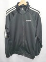 ◇ Θ adidas アディダス サイドライン 長袖 ジャージ サイズXO ブラック メンズ E 【中古】