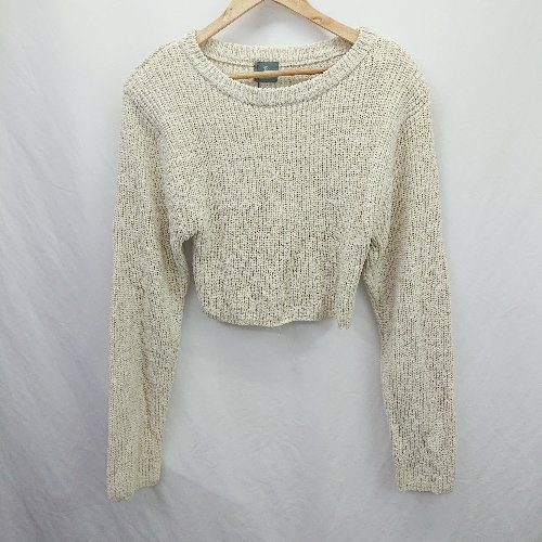 ◇ ⊇ ルエルミ シンプル系 長袖 ニットセーター サイズF ベージュ系 レディース E 【中古】