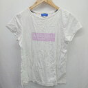◇ ⊂ BLUE LABEL CRESTBRIDGE ブルーレーベルクレストブリッジ 半袖 半袖シャツ サイズ38 ホワイト系 レディース メンズ E 【中古】