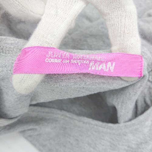 ◇ ⊂ ジュンヤワタナベコムデギャルソン 文字入り 半袖 半袖Tシャツ サイズ表記なし グレー系 レディース メンズ E 【中古】