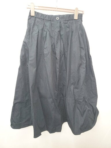 ◇ Θ URBAN RESEARCH DOORS コットン 膝下丈 フレア スカート サイズ1 ネイビー レディース E 【中古】 ◇ Θ URBAN RESEARCH DOORS コットン 膝下丈 フレア スカート サイズ1 ネイビー レディース E 【中古】
