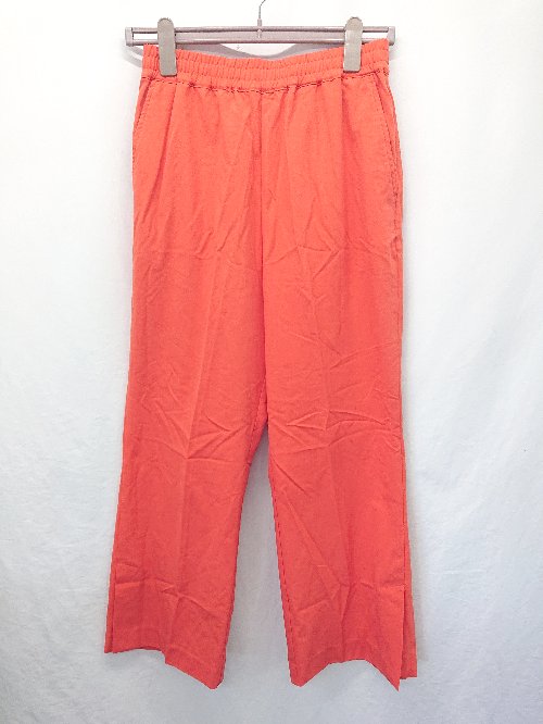 ◇ ⊂ niko and … ニコアンド スラックス サイズ3 オレンジ系 レディース E 【中古】