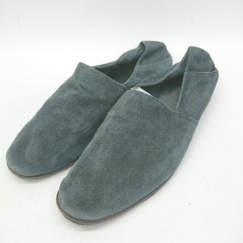 ◇ ⊂ ミスターハレ シンプル系 スエードパンプス サイズ25.5cm ネイビー系 レディース E 【中古】