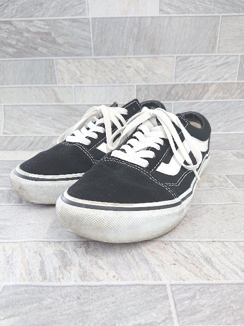 ◇ Θ VANS ヴァンズ オールドスクール DX V36CL+ スニーカー シューズ サイズ24.0cm ブラック系 レディース E 【中古】