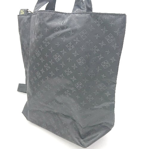 ◇ Θ Daily russet デイリーラシット シンプル 2way トートパッグ ブラック系 レディース E 【中古】