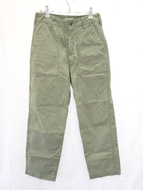 ◇ Θ le.coeur blanc ルクールブラン コットン ミリタリー パンツ サイズ38 カーキ系 レディース E 【中..