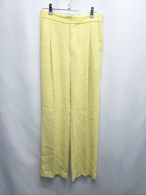 ◇ ⊂ ESTNATION エストネーション スラックス サイズ38 イエロー系 レディース E 【中古】