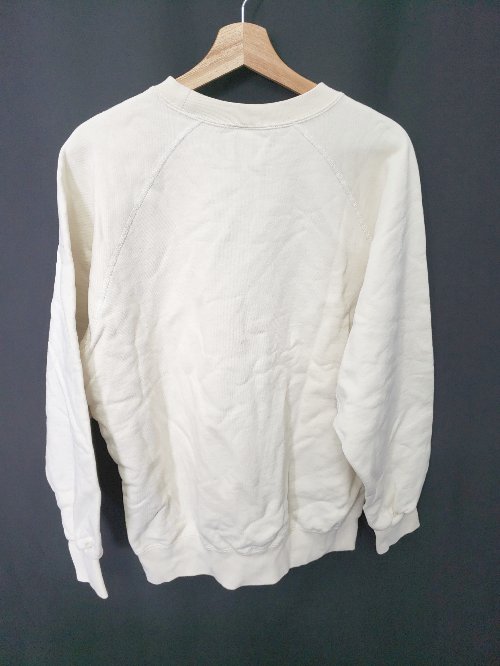 ◇ ⊇ sportswear スポーツウェア 裏起毛 長袖 スウェット トレーナー サイズL ベージュ系 メンズ E 【中古】