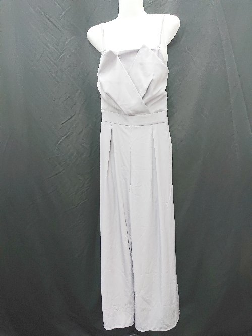 ◇ ⊂ DRESS+ ドレスプラス カシュクール オールインワン サイズS パープル系 レディース E 【中古】