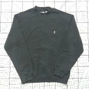 ◇ ⊇ GRAMICCI グラミチ ロゴ入り シンプル 長袖 クルーネックロングセーター サイズS ブラック系 レディース メンズ E 【中古】