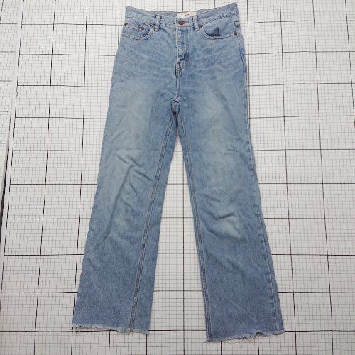 ◇ Φ YA-YA ヤーヤ デニム系 ブルースペクターデニム サイズ25 スカイブルー系 レディース E 【中古】