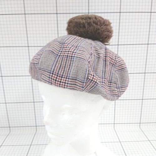 ◇ ⊇ UNITED ARROWS ユナイテッドアローズ 秋冬 ポンポン帽子 ブラウン系 サイズ表記なし レディース E 【中古】