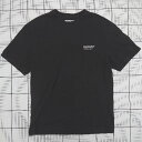 ◇ ⊃ VIVASTUDIO ビバスタジオ ロゴ入り 半袖 クルーネック半袖Tシャツ サイズL ブラック系 レディース メンズ E 【中古】