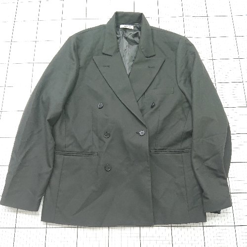 ◇ Θ ルラク シンプル系 長袖 テーラードジャケット サイズM ブラック系 メンズ E 【中古】