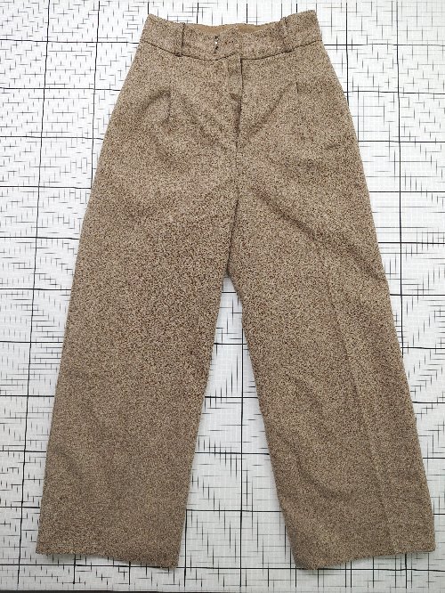 ◇ ⊇ MURUA ムルーア シンプル系 ウールパンツ サイズ2 ブラウン系 レディース E 【中古】