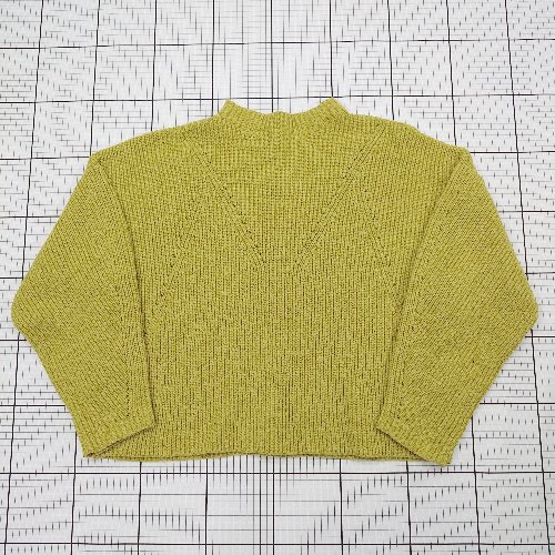 ◇ ⊇ BAYFLOW ベイフロウ 秋冬 長袖 編み込みニット サイズF イエロー系 レディース E 【中古】